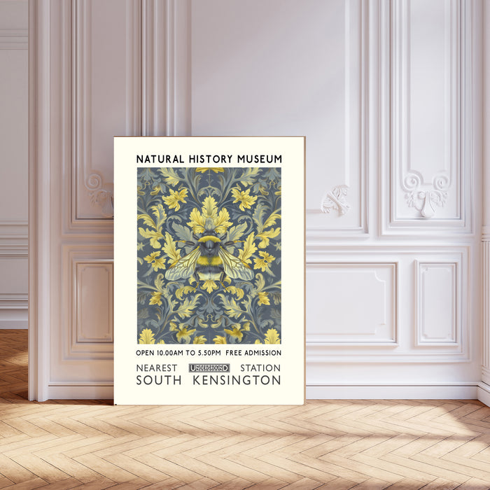 Natural History Bee  Museum Art Print