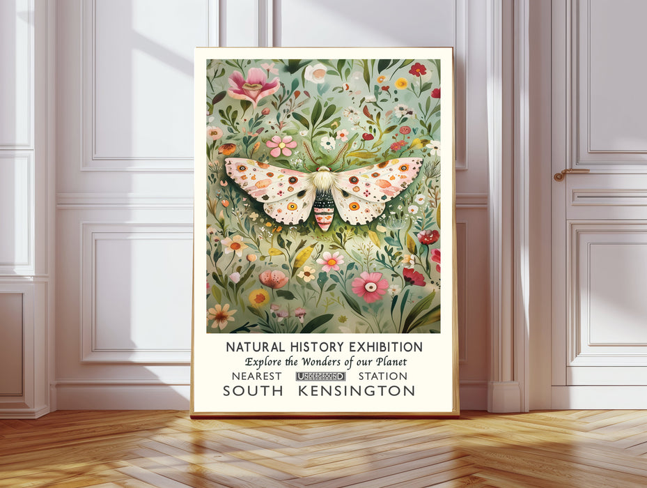 Natural History Museum Butterfly Art Print