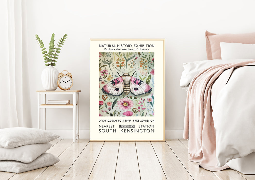 Natural History Museum Butterfly Art Print