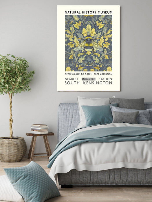 Natural History Bee  Museum Art Print