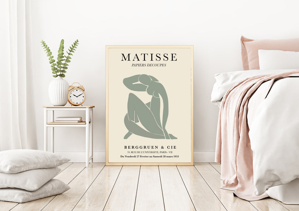 Matisse Green Nude Art Print