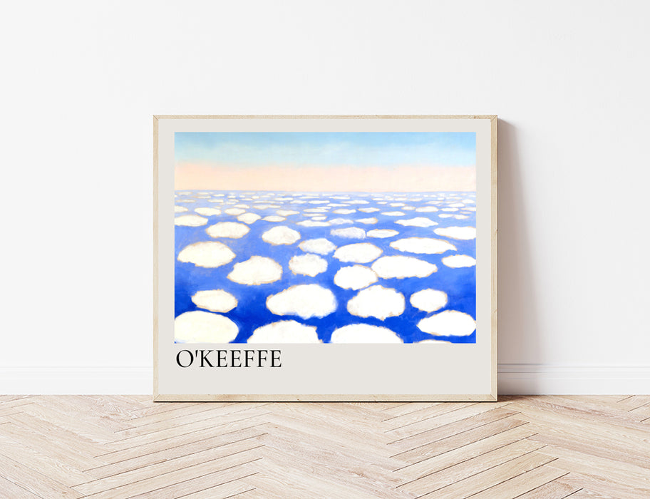 Georgia O'Keeffe Clouds Art Print