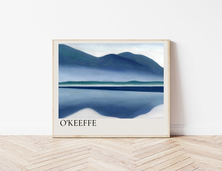 Georgia O'Keeffe Landscape Sea Art Print