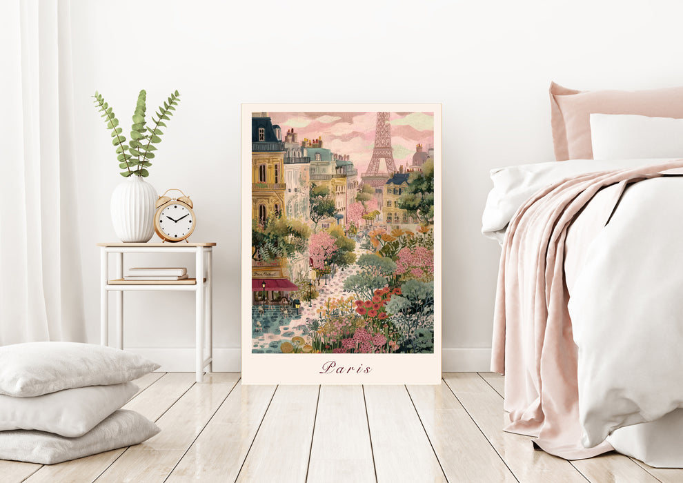 Paris City Travel Art Print