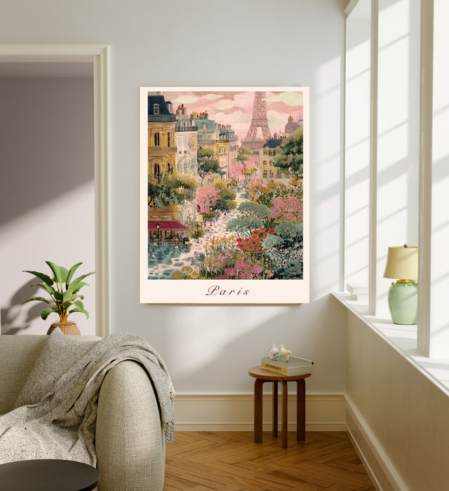 Paris City Travel Art Print