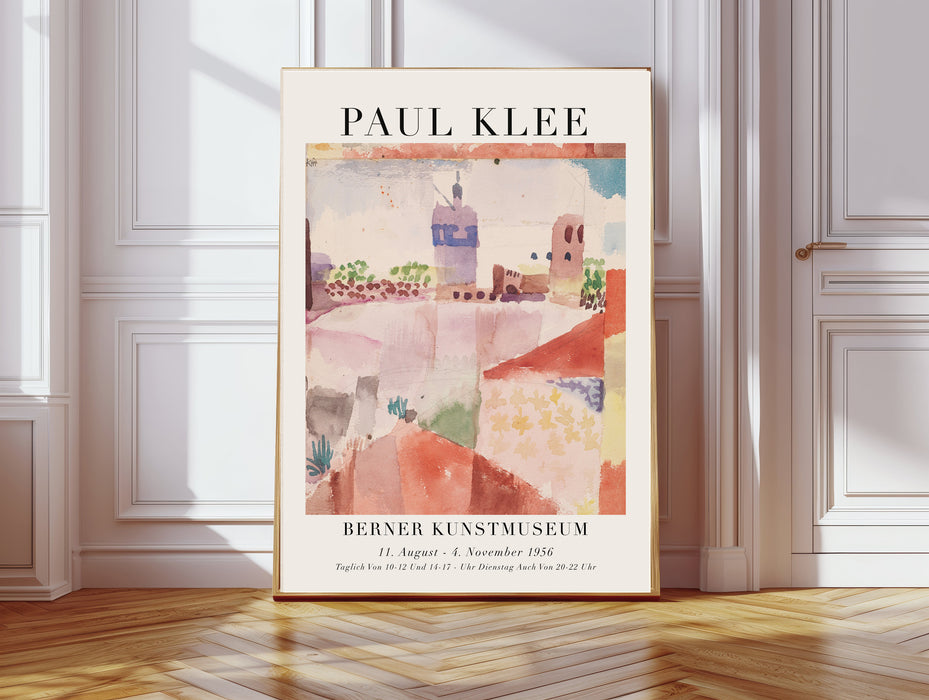 Paul Klee Rooftop Art Print