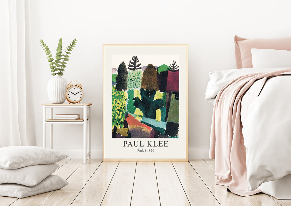 Paul Klee 'Park' 1920 Art Print