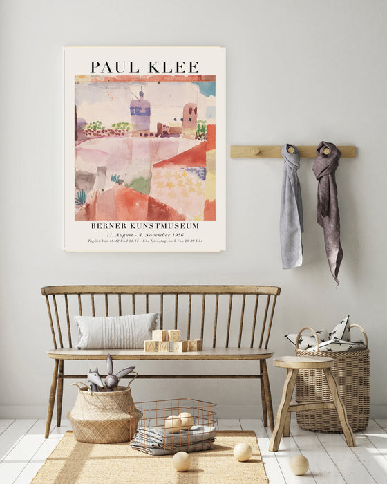 Paul Klee Rooftop Art Print