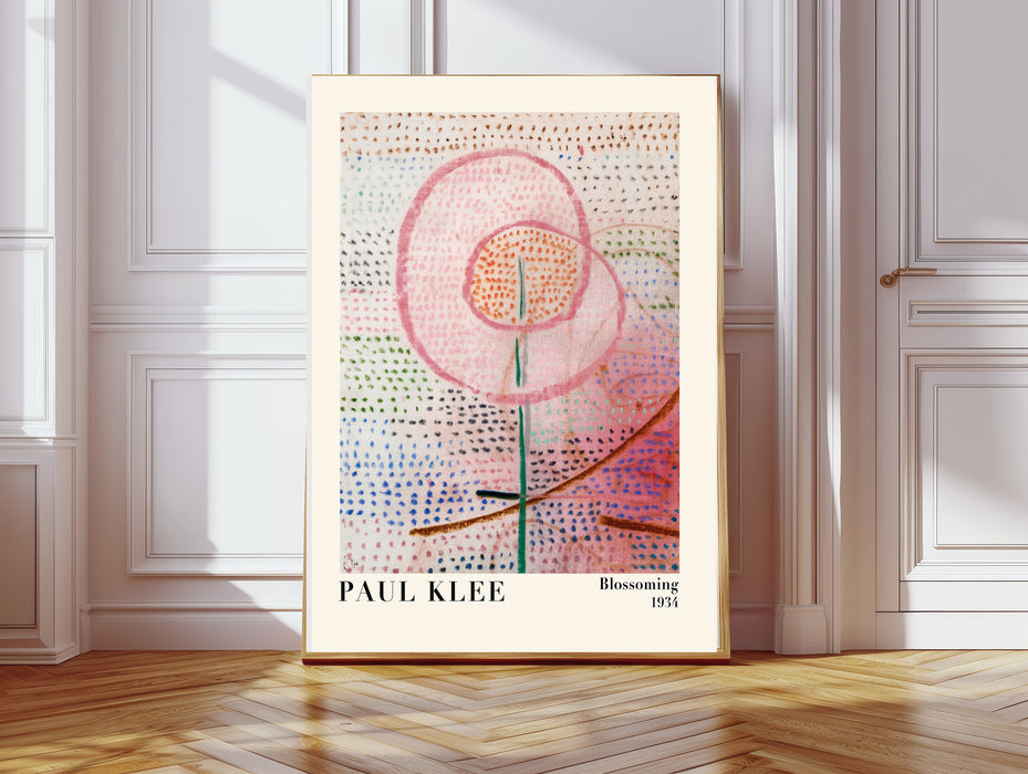 Paul Klee Blossoming Botanical Art Print