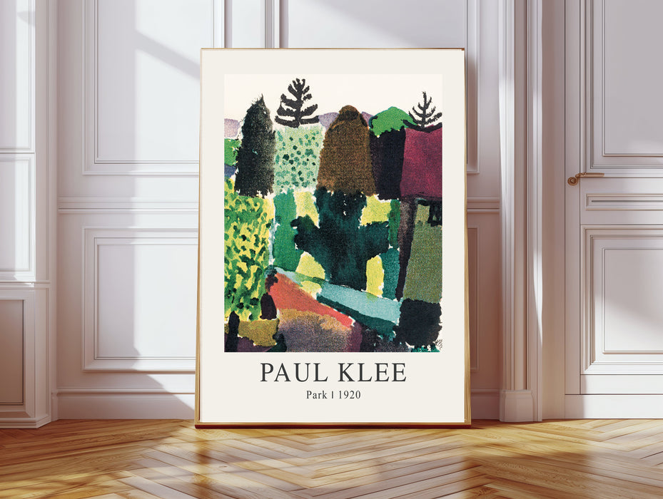 Paul Klee 'Park' 1920 Art Print