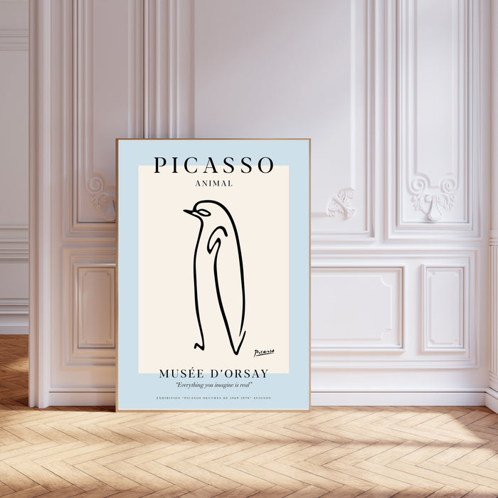 Picasso Penguin Art Print