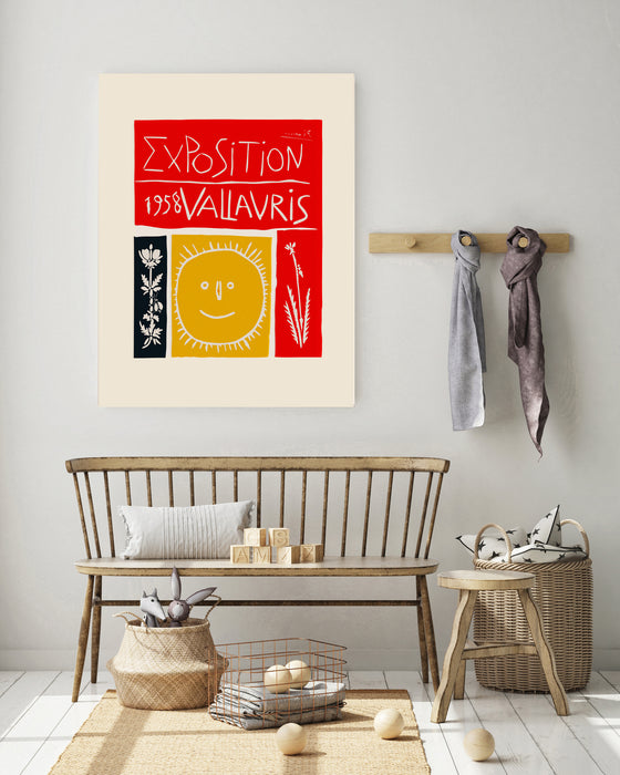 Pablo Picasso, Exposition Vallauris, 1958 Exhibition Art Print