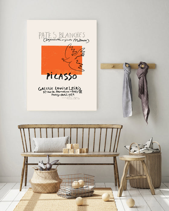Picasso Pates Blanches Exhibition Art Print