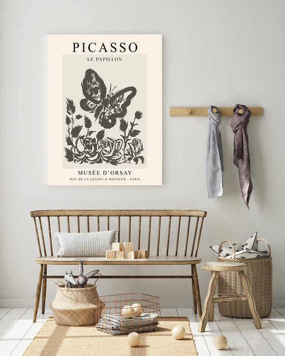 Pablo Picasso Butterfly Art Print