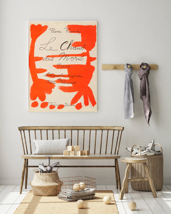 Picasso Le Chants Des Morts  Exhibition Art Print