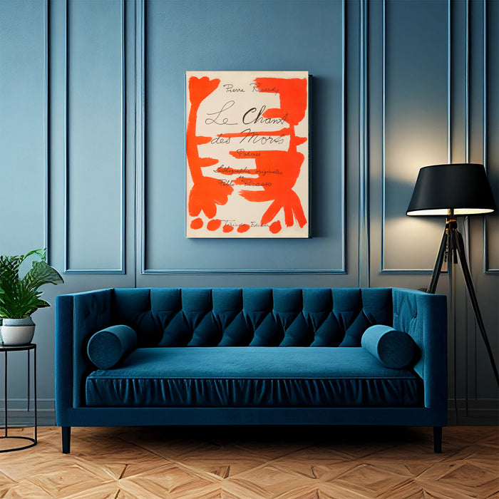 Picasso Le Chants Des Morts  Exhibition Art Print