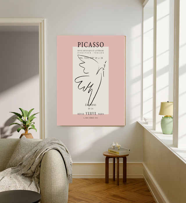 Pablo Picasso Pastel Set Of Two Art Prints