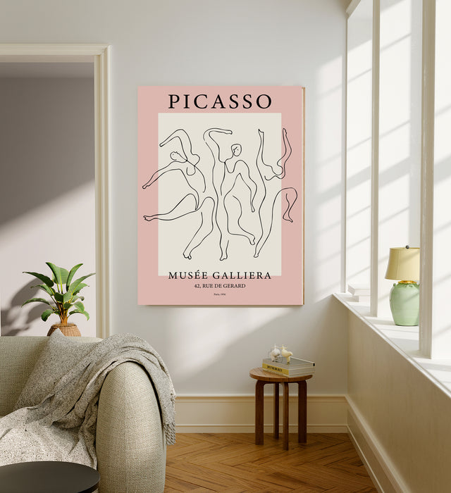Pablo Picasso Pastel Set Of Two Art Prints