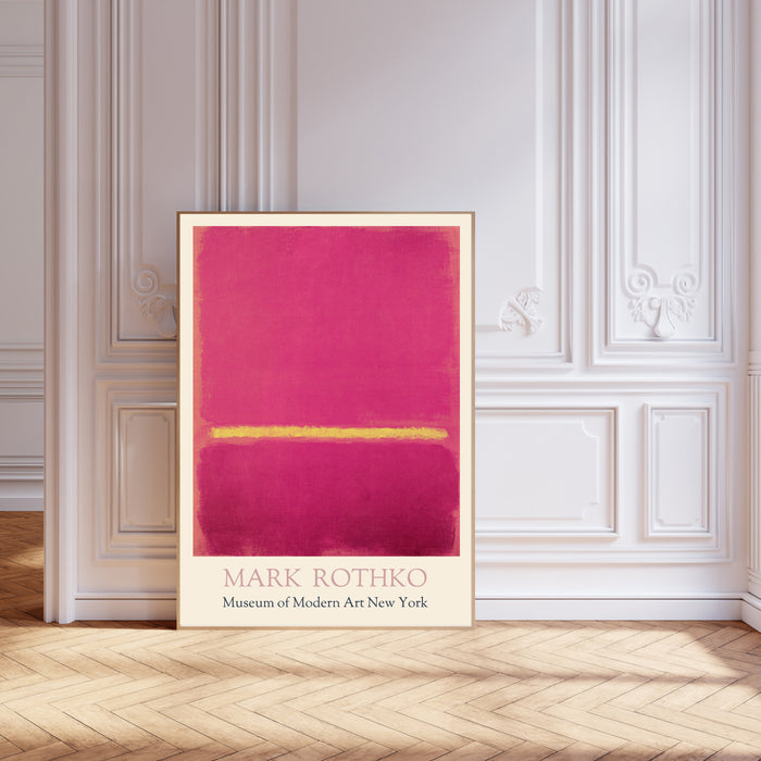 Mark Rothko Pink Print