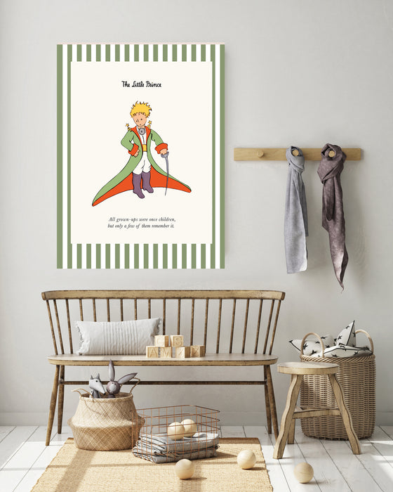 The Little Prince Vintage Children's Book Cover Art Print