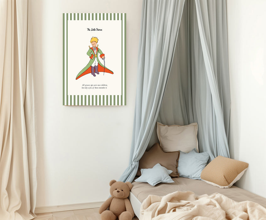 The Little Prince Vintage Children's Book Cover Art Print