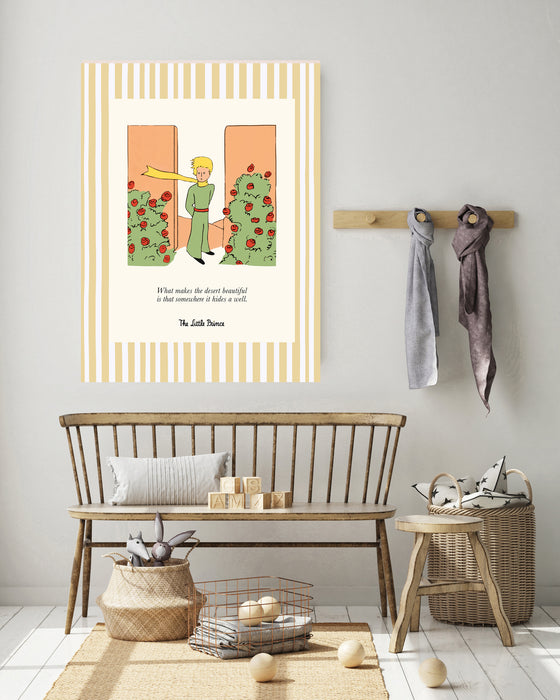 The Little Prince Vintage Children's Book Cover Art Print