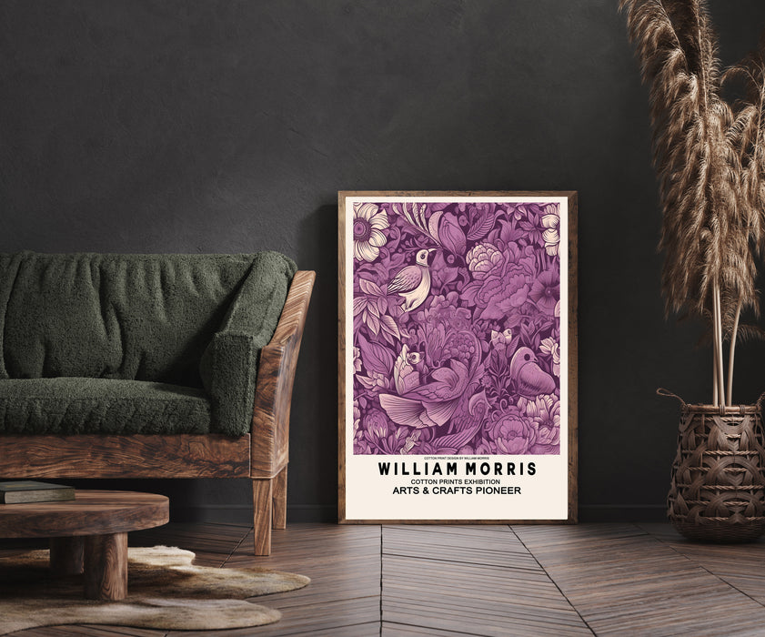 William Morris Purple Meadow Print
