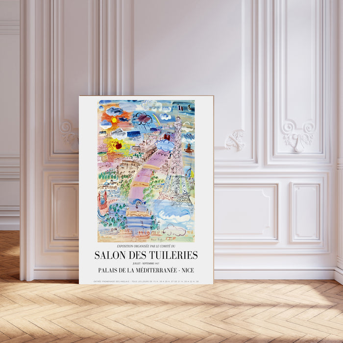 Raoul Dufy Paris Exhibition Art Print