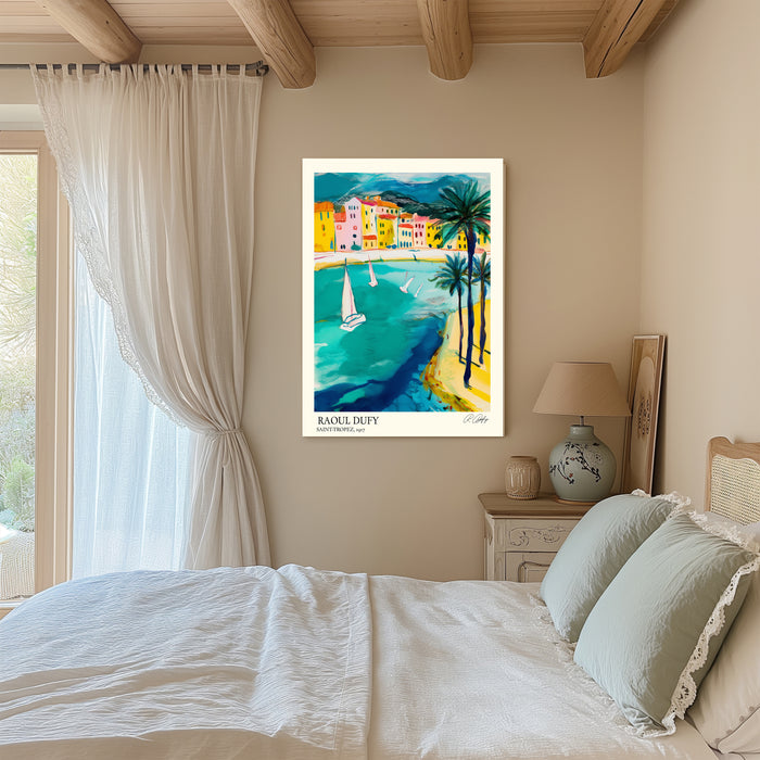 Raoul Dufy St Tropez Travel Art Print