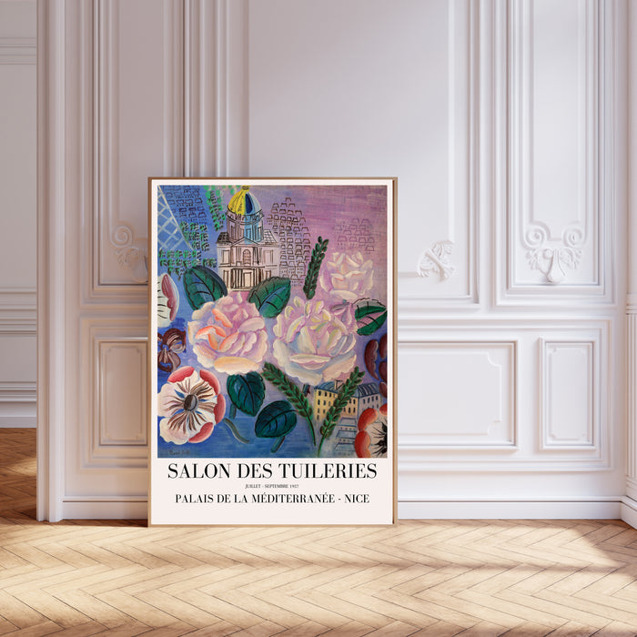 Raoul Dufy Paris in Spring Exhibition Art Print