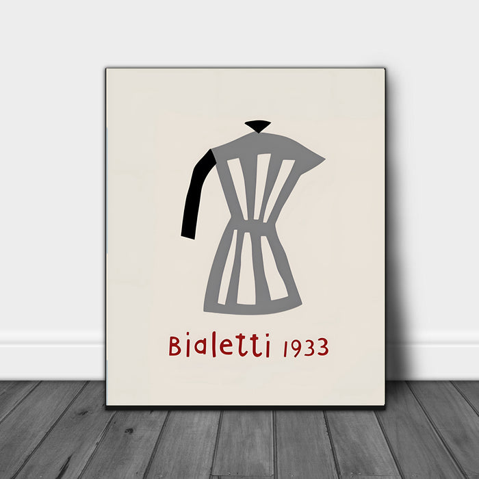 Bialetti 1933 Vintage Art Print by Klaas Gubbels,