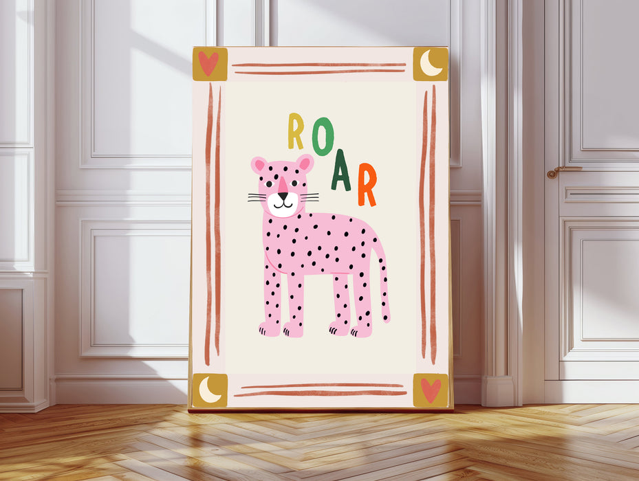 Leopard Nursery Art Print