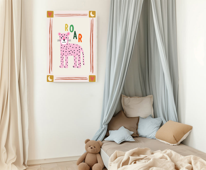 Leopard Nursery Art Print