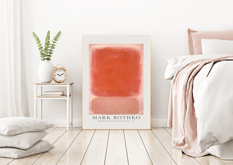 Mark Rothko Peach Art Print