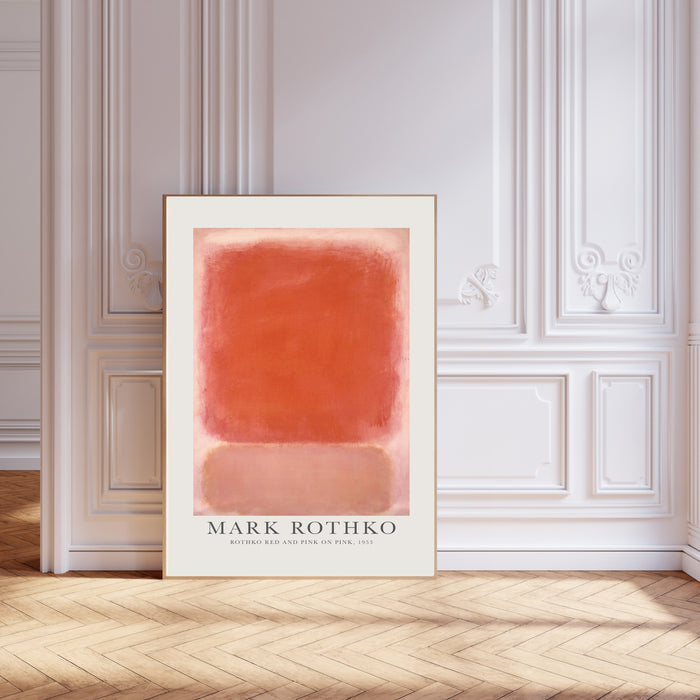 Mark Rothko Peach Art Print