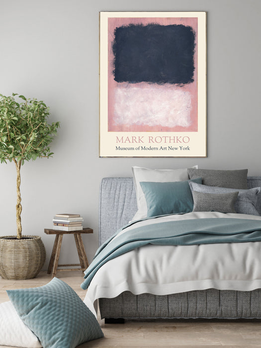 Mark Rothko Pink and Black Art Print