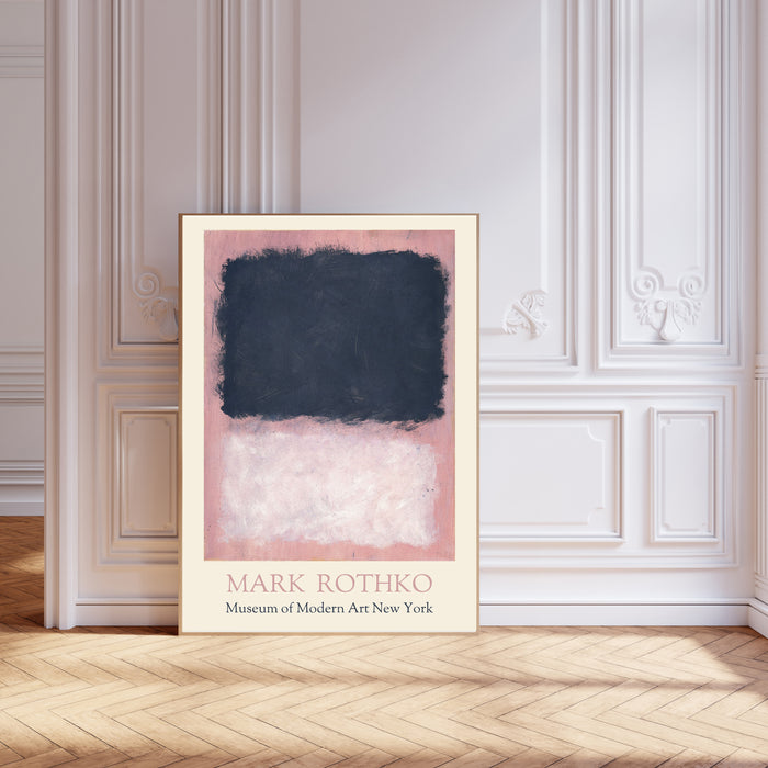 Mark Rothko Pink and Black Art Print