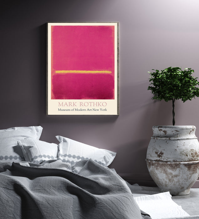 Mark Rothko Pink Print