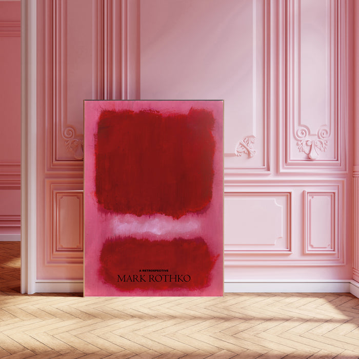 Mark Rothko Pink and Red Art Print