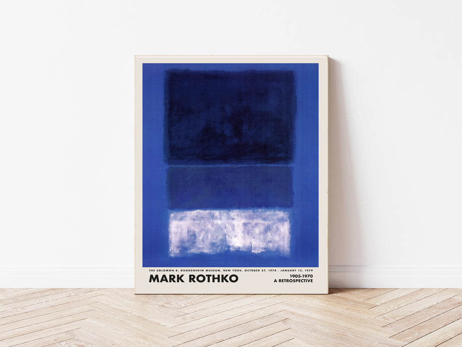 Mark Rothko Blue Art Print