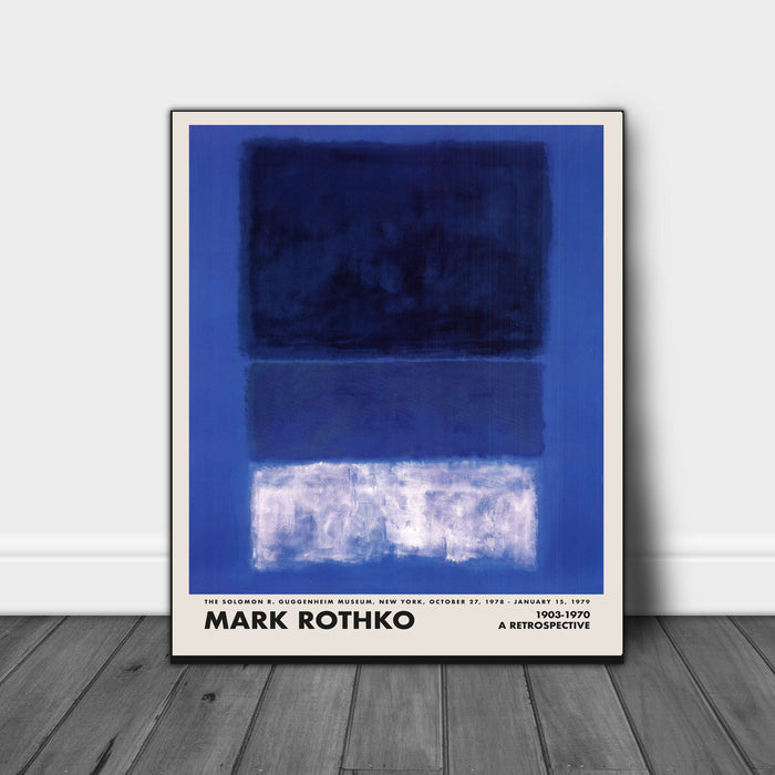Mark Rothko Blue Art Print