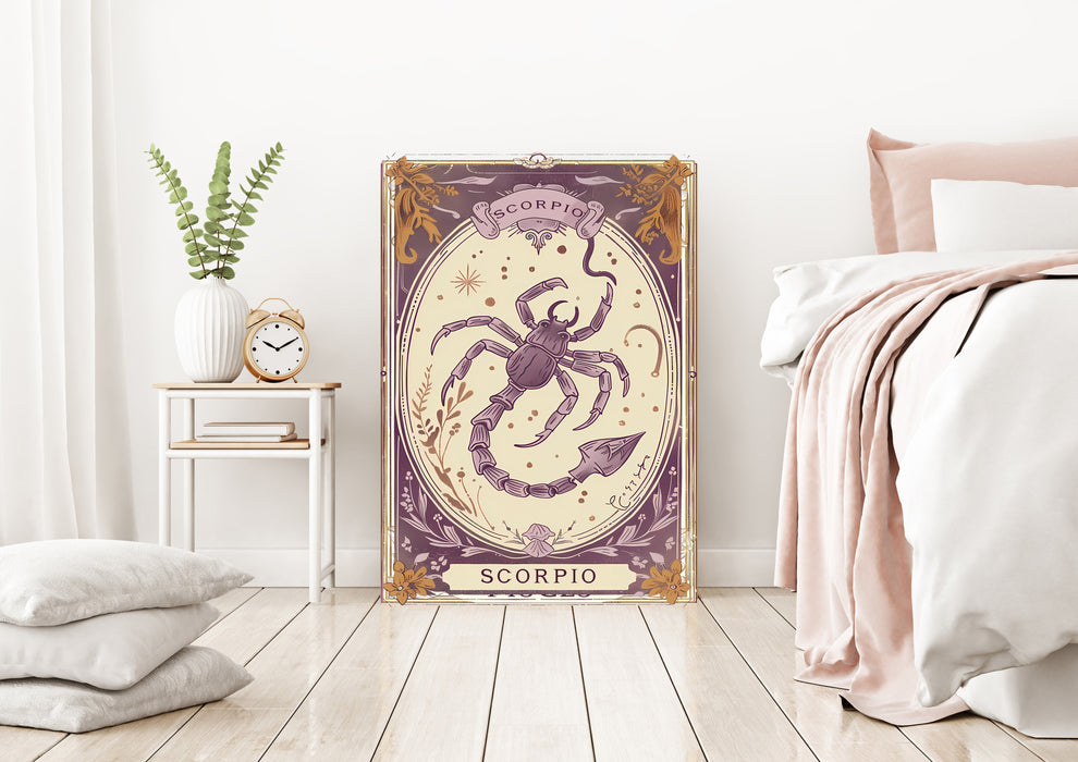 Scorpio Star Sign Art Print