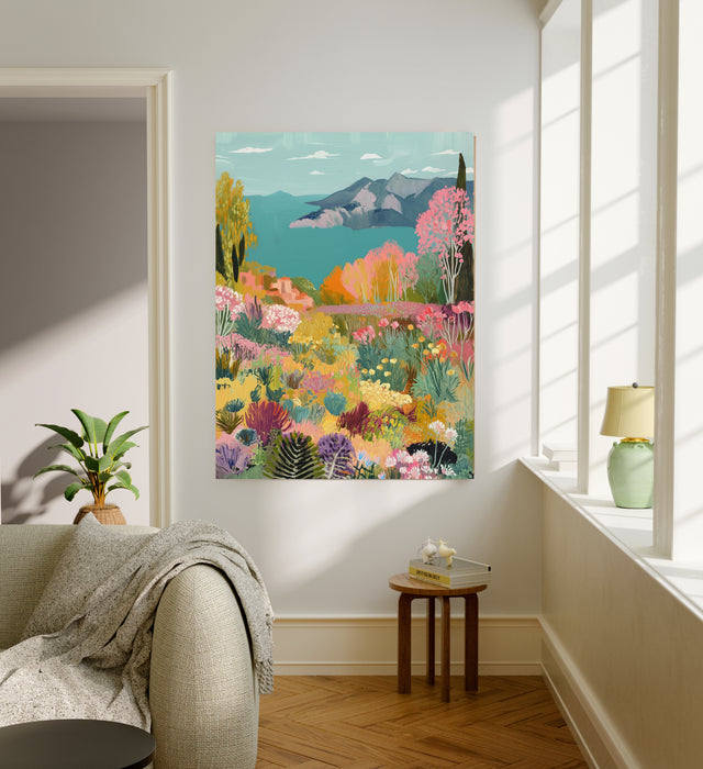 Coastal Sea Landscape Art Print
