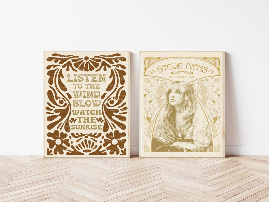 Fleetwood Mac Song Quote Prints