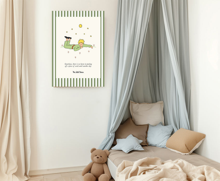 The Little Prince Vintage Children's Book Cover Art Print