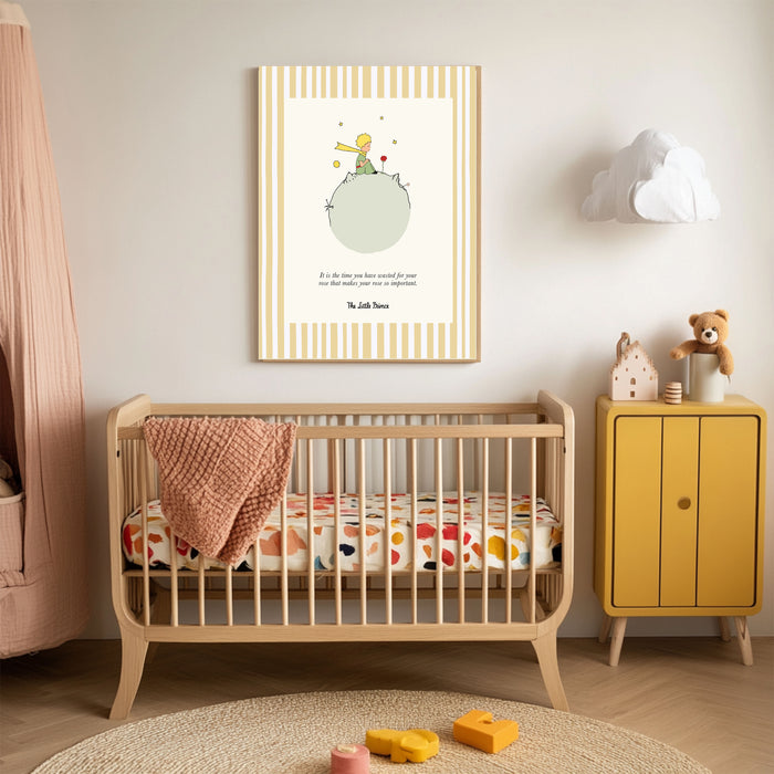 The Little Prince Vintage Children's Book Cover Art Print