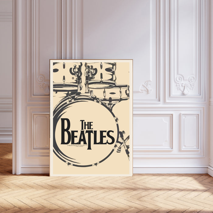 'The Beatles' Music Art Print