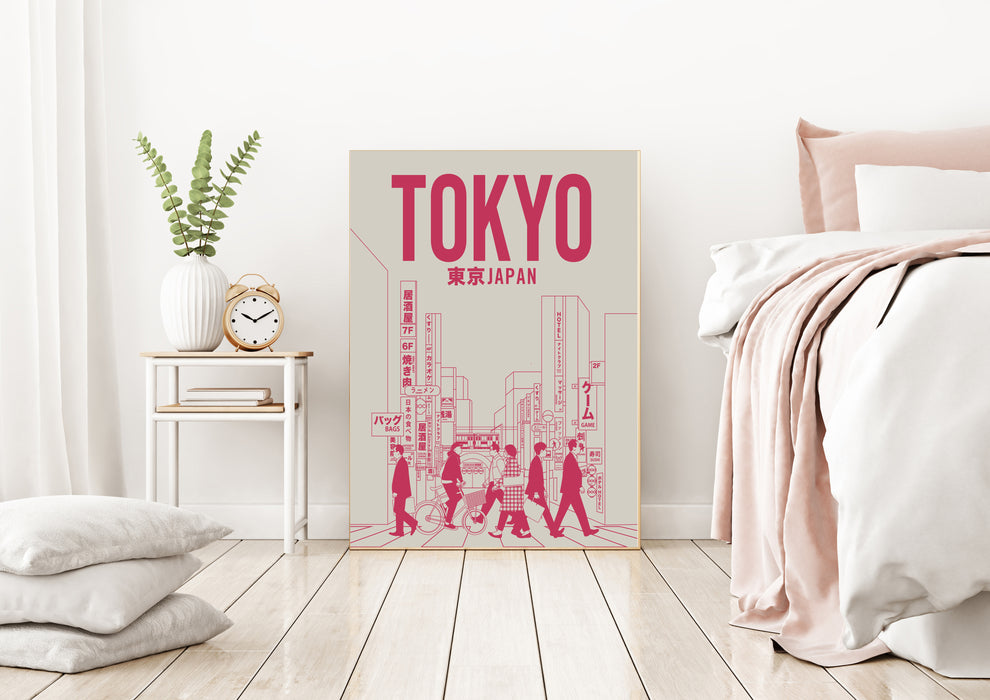 Tokyo Japanese Travel Art Print