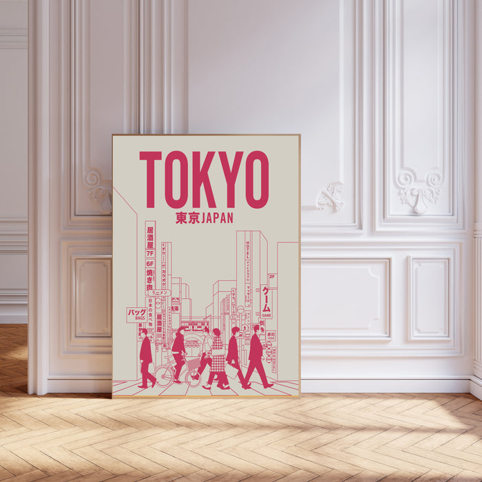 Tokyo Japanese Travel Art Print