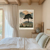 Framed Where the Old Oak Stands print, gift for nature lovers and walkers
